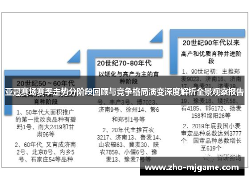亚冠赛场赛季走势分阶段回顾与竞争格局演变深度解析全景观察报告